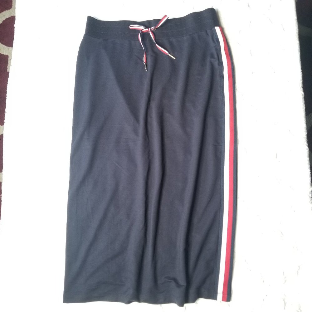 Tommy Hilfiger Drawstring Side Striped Skirt NWT - Picture 4 of 10